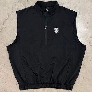 Footjoy Men's Performance Golf Quarter Zip Pullover Vest SZ XL